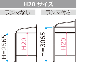 H20サイズ