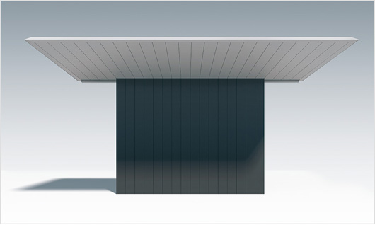 シンプルなデザインと機能性を実現～ アルミフラット屋根のカーポート