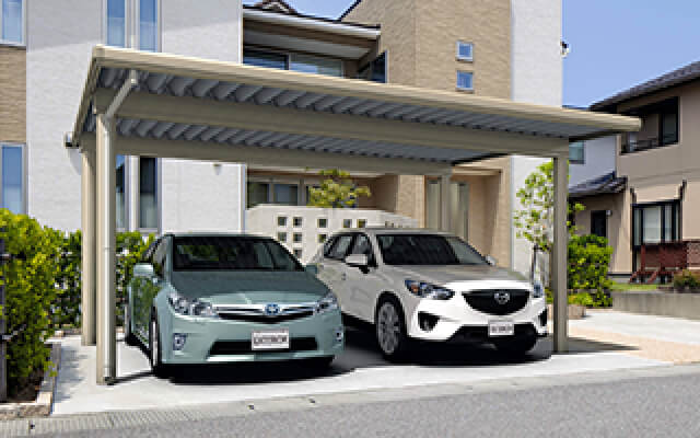 積雪に備える カーポート選びのポイント 三協アルミ